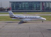 CS-DXA @ EGLC - Taken through glass from the departure lounge - by keith sowter