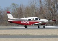 N911DW @ DTN - Tuning onto runway 14 at the Shreveport Downtown airport. - by paulp