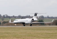 N51MF @ EGGW - Gulfstream Aerospace GV-SP at Luton - by Paul Ashby