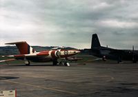 XH897 @ EGQL - The Boscombe Down Javelin in the static display at the 1973 Leuchars Airshow. - by Peter Nicholson