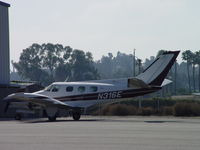 N316E @ POC - Parked by Howard Aviation at Brackett - by Helicopterfriend