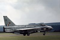 XR760 @ EGQL - Lightning F.6 of 23 Squadron at the 1973 Leuchars Airshow. - by Peter Nicholson