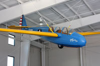 N51462 @ 42VA - 1943 Laister-Kauffman LK-10A NC51462 sailplane hanging from the ceiling and on display at the Military Aviation Museum at Virginia Beach Airport. - by Dean Heald