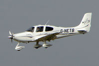 G-NETB @ EGBJ - Cirrus SR22 at Gloucestershire Airport - by Terry Fletcher
