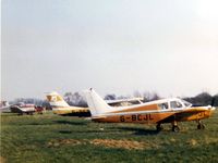 G-BCJL @ EGSG - PA-28 G-BCJL at Stapleford 21.2.82 still wearing Oxford Air Training School colours - by GeoffW