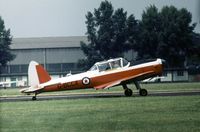 G-BCCX @ EGXG - Chipmunk 22 flew at the 1975 Church Fenton Airshow. - by Peter Nicholson