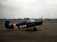 G-BCER @ EGXG - This Minicab was a visitor to the 1975 Church Fenton Airshow. - by Peter Nicholson