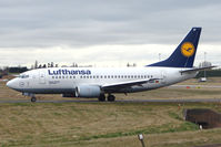 D-ABIP @ EGBB - Lufthansa B737-530 at BHX - by Terry Fletcher