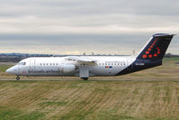 OO-DWI @ EGBB - Brussels Airlines Avro 146 at BHX - by Terry Fletcher