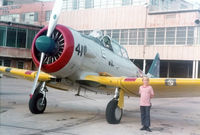 N6463C @ KGSW - At Great Southwest Airport, Fort Worth, TX - CAF Airshow - That's me! (Photo taken by my father Charles W. Adams - by Zane Adams