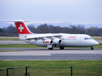 HB-IYR @ EGCC - Swiss European Air Lines - by Chris Hall