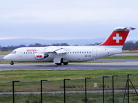 HB-IYR @ EGCC - Swiss European Air Lines - by Chris Hall