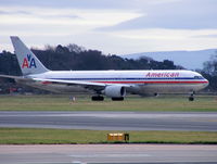 N350AN @ EGCC - American Airlines - by Chris Hall