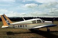 G-AWEV - A Cherokee visitor to the 1978 Strathallan Open Day. - by Peter Nicholson