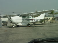 N61122 @ CCB - Parked at Foothill Aircraft Sales and Service, Cable Airport - by Helicopterfriend