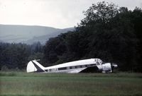 G-AWRS - Another of the stored Strathallan Collection Ansons as seen in 1973. - by Peter Nicholson