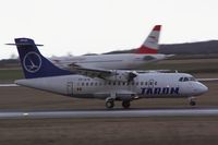 YR-ATE @ LOWW - TAROM  ATR42-500  cn596 - by Delta Kilo