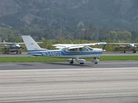 N34802 @ SZP - 1973 Cessna 177B CARDINAL, Lycoming O&VO-360 180 Hp, landing roll Rwy 22 - by Doug Robertson