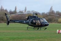 N939DC @ EGCB - Eurocopter AS 350 B2 at Barton - by Terry Fletcher