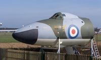 XH537 @ EGHH - VULCAN B2 NOSE at Bournemouth Aviation Museum - by moxy