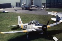 WV483 @ SEN - Provost T.1 wth RAF maintenance serial 7693M at the Historic Aircraft Museum at Southend Airport. The markings are 6 Flying Training School. - by Peter Nicholson