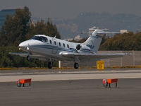 N188JF @ KSMO - N188JF arriving on RWY 21 - by Torsten Hoff