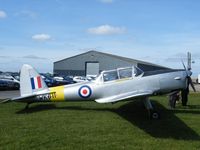 G-ARWB @ EGBT - de Havilland (Canada) Chipmunk - by Simon Palmer