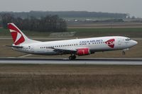 OK-DGM @ LOWW - CSA Czech Airlines Boeing 737-45S cn.28473	 - by Delta Kilo