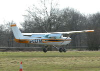 G-CEFM @ EGHP - ABOUT TO TOUCH DOWN ON RWY 26 - by BIKE PILOT