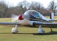 G-AXLS @ EGHP - TAXYING OUT FOR THE FIRST FLIGHT OF THE DAY - by BIKE PILOT