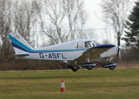 G-ASFL @ EGHP - JUST OFF FROM RWY 26 - by BIKE PILOT