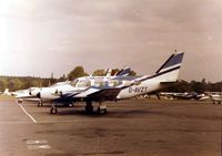 G-AVZT @ EGTR - Piper PA-31 Navajo G-AVZT of Cabair at Elstree 1978 - by GeoffW