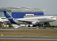 F-WWBA @ LFBO - On landing rwy 14R with many antennas on fuselage !!! - by Shunn311