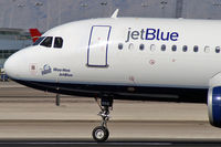 N658JB @ KLAS - jetBlue Airways - Homer Simpson - The Official Airlines of Springfield - 'Woo-Hoo JetBlue' / 2007 Airbus A320-232 - by Brad Campbell