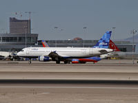 N627JB @ KLAS - jetBlue Airways - 'A Friend Like Blue' / 2005 Airbus A320-232 - by Brad Campbell