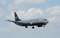 N445US @ KMIA - Boeing 737-400 - by Mark Pasqualino