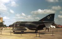 XV571 - Phantom FG.1 of 43 Squadron in the static park of the 1974 RAF Leconfield Airshow. - by Peter Nicholson