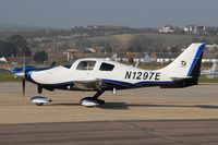 N1297E - Taxiing out at Shoreham UK - by Linda Chen
