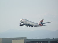 G-BNLU @ KLAX - Heavy Speedbird departing LAX in the last afternoon rays. - by Chris Carter
