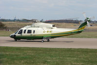 G-WIWI @ EGGW - Harrods Aviation Sikorsky S-76C at Luton - by Terry Fletcher