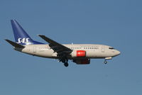 LN-RPY @ EBBR - flight SK589 is descending to rwy 02 - by Daniel Vanderauwera