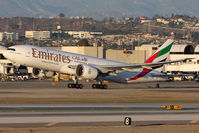 A6-EWG @ LAX - Emirates A6-EWG (FLT UAE216) departing RWY 25R enroute to Dubai Int'l (OMDB). - by Dean Heald