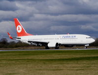 TC-JFF @ EGCC - Turkish Airlines - by Chris Hall