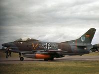 31 37 @ EGWZ - Side view of the Luftwaffe's LKG-43 Fiat G-91R-3 at the 1975 Alconbury Open Day. - by Peter Nicholson
