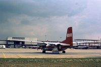 G-AVPN @ LGW - HPR-7 Herald 213 of British Island Airways at London Gatwick in the Summer of 1976. - by Peter Nicholson