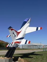 61-0809 @ MWL - New display at the Mineral Wells, TX Airport. This aircraft was most recently at the now defunct English Field Air Museum. - by Zane Adams
