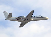 N157TF @ VGT - 1991 Cessna 560, - by Geoff Smith