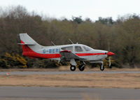 G-BERI @ EGLK - ABOUT TO TOUCH DOWN ON RWY 25 - by BIKE PILOT