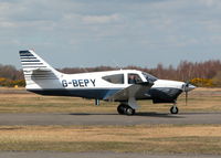 G-BEPY @ EGLK - TAXYING TO THE PUMPS - by BIKE PILOT