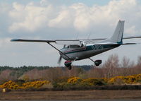 G-BFIU @ EGLK - ABOUT TO TOUCH DOWN RWY 25 - by BIKE PILOT